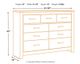 Signature Design by Ashley® Brinxton Charcoal Dresser-4