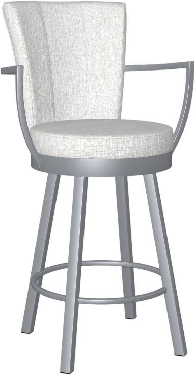 Amisco Customizable Cardin Swivel Counter Stool-0
