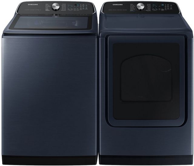 Samsung Brushed Navy Laundry Pair