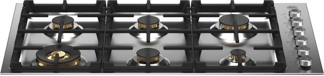Table de cuisson au gaz de 36 po Bertazzoni® Professional - Acier inoxydable
