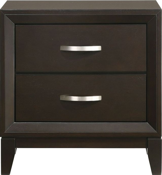 Elements International Beaumont Merlot Nightstand-1