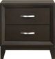 Beaumont Merlot 2-Drawer Nightstand-1