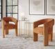 Jofran Inc. Urban Archive Gwen Rust Upholstered Chair-1