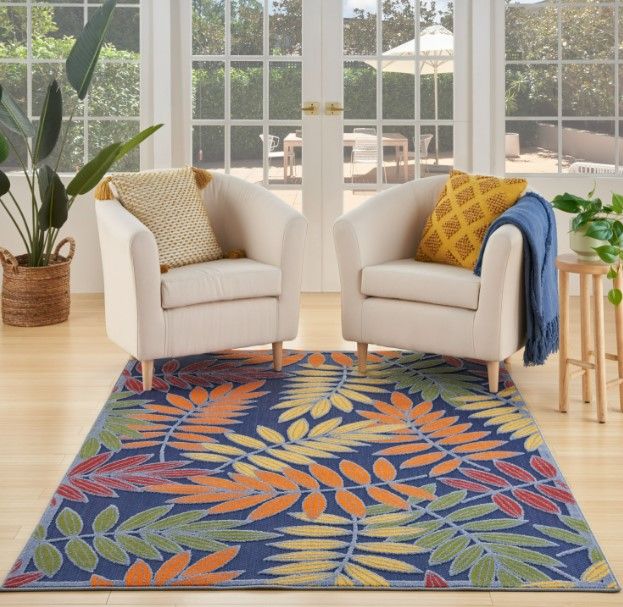 Nourison Home™ Aloha 5'x8' Style 45 Area Rug-1