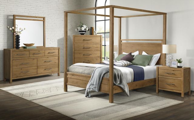 Martin Svensson BoHo 4-Piece Brown Queen Bedroom Set-1