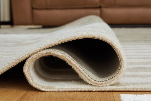 Signature Design by Ashley® Corrbell Beige/White 8'x10' Large Area Rug-2
