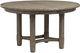 Magnussen Home® Claremont Smokey Taupe 54" Round Dining Table-0