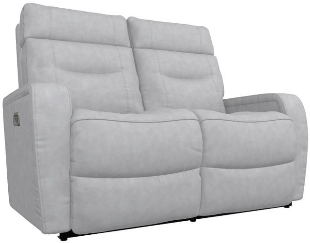 La-Z-Boy® Baron Mist Power Wall Reclining Loveseat with Headrest and Lumbar-0