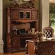 ACME Furniture Dresden Cherry Oak Executive Computer Desk with Hutch-3