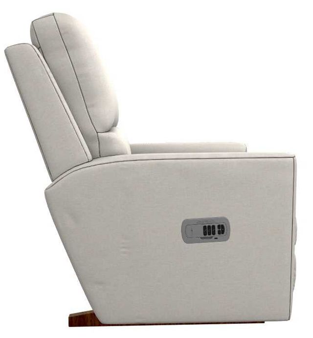 La-Z-Boy® Wynne Oat Power Rocking Recliner with Headrest and Lumbar-3