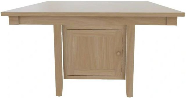 Mavin Customizable 66" x 54" Sydney Storage Dining Table-1