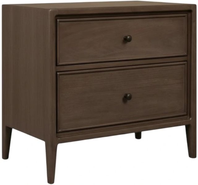 Modus Furniture Carlisle Pecan Pie 2-Drawer Nightstand-0