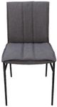 Nest Home Collections Felix Black/Stone Dining Side Chair-1