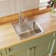 Elkay Lustertone® Lustrous Satin 19.5'' 3-Hole Single Bowl Drop-in Laundry Sink with Perfect-2