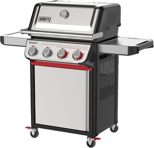 Weber® Spirit® S-425C 4-Burner Stainless Steel Freestanding Natural Gas Grill-2