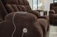 Signature Design by Ashley® Observation Chocolate Power Reclining Loveseat with Console-4