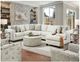 Furniture of America® Pocklington Paisley Multi Ottoman-1