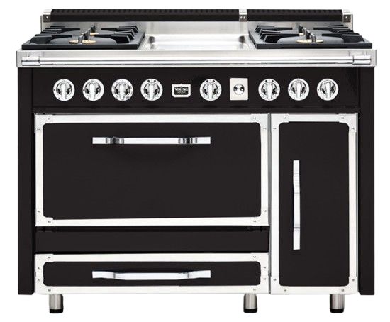 Viking® Tuscany 48" Onyx Pro Style Dual Fuel Range with Griddle-0