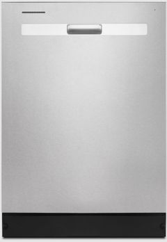 Lave-vaisselle encastré à commandes dissimulées de 24 po Whirlpool® - Acier inoxydable résistant aux traces de doigts