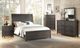 Mazin Furniture Hebron Dark Dark Cherry Eastern King Sleigh Bed-3