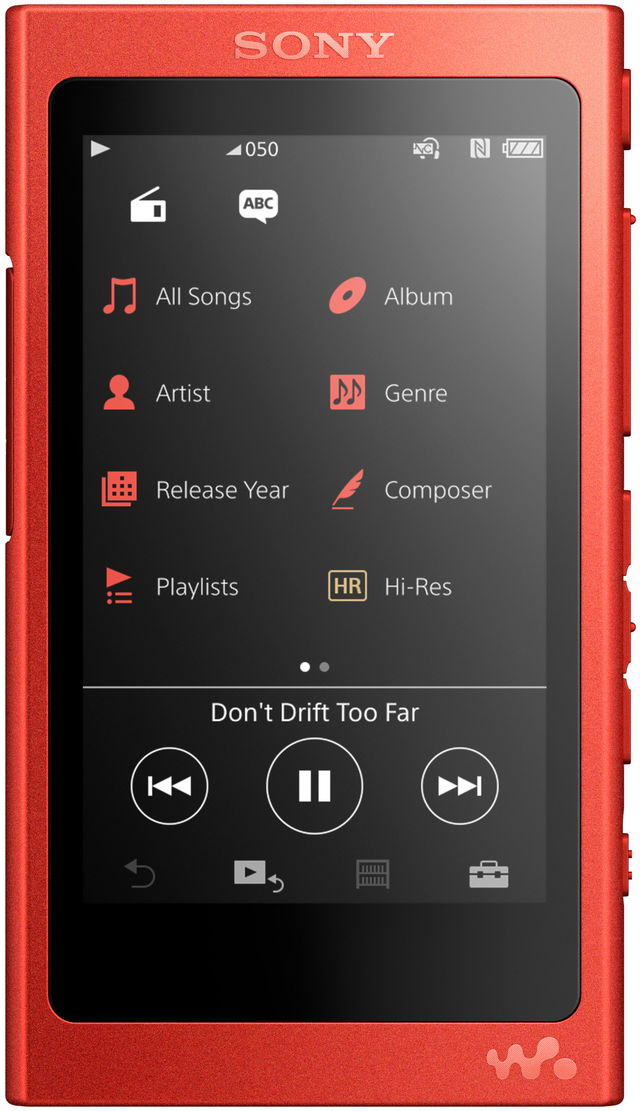 Sony® Walkman®-Red-NWA35/R | Direct Appliance of Modesto
