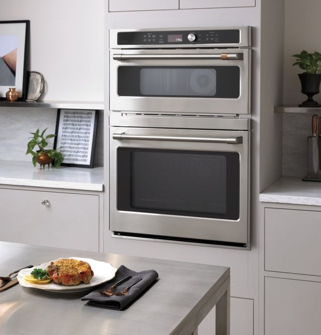 Café™ 30" Stainless Steel Oven/Microwave Combo Electric Wall Oven-5