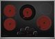 Monogram® 30" Stainless Steel Touch Control Electric Cooktop-1