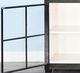 Sunny Designs™ Ryan Umbra/White Industrial Long Accent Cabinet-1