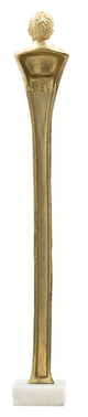 A & B Home Gold Large Roman Statue-1