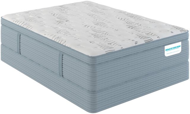 Skechers® Blue 5" Split Queen Low Profile Foundation-1