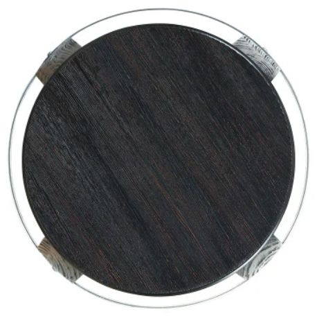 Powell® Craft Dark Brown Stout Bar Stool-4