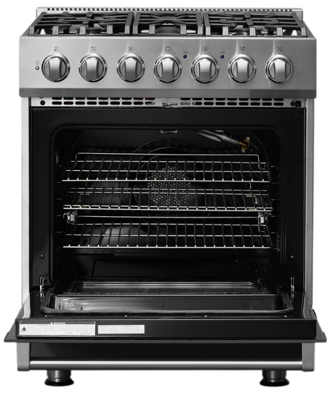 Viking® 3 Series 30" Antique Bronze Pro Style Natural Gas Range-1