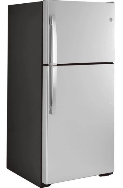 GE® 30 in. 19.1 Cu. Ft. Stainless Steel Top Freezer Refrigerator-3