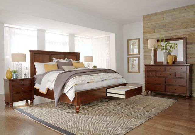 aspenhome® Cambridge Brown Cherry Nightstand-3