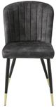 Homelegance® Clemente Black Dining Side Chair-2