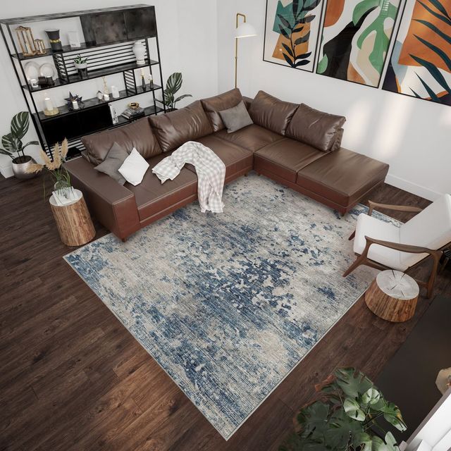 Dalyn™ Rug Company Camberly CM5 Ink 5'x8' Area Rug-4
