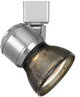 Cal® Lighting & Accessories Black/Brushed Steel Track Light-1