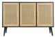 A & B Home Black/Light Brown TV Cabinet-1