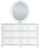 Signature Design by Ashley® Kozlani White Dresser and Mirror-1
