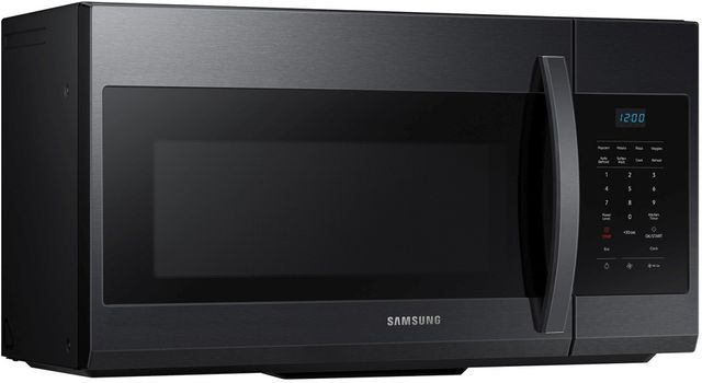 Samsung 1.7 Cu. Ft. Fingerprint Resistant Matte Black Steel Over the Range Microwave-3