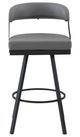 Homelegance® Crowley Gray Pub Swivel Chair-2