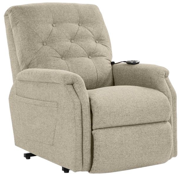La-Z-Boy® Billie Bronze Antique Power Lift Recliner-0