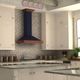 ZLINE Designer Series 36" Oil-Rubbed Bronze and Copper Wall Mount Range Hood-1