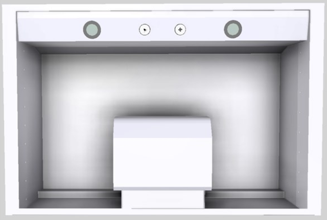 Vent-A-Hood® Designer Series 36" White Wall Mounted Range Hood-3