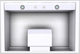 Vent-A-Hood® Designer Series 36" White Wall Mounted Range Hood-3