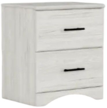 Perdue Woodworks 34,000 Essential White Drawer Nightstand-0