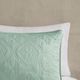 Olliix by 510 Design Oakley Seafoam King/California King 3 Piece Reversible Bedspread Set-5