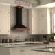 ZLINE Designer Series 30" Oil-Rubbed Bronze and Copper Wall Mount Range Hood-1