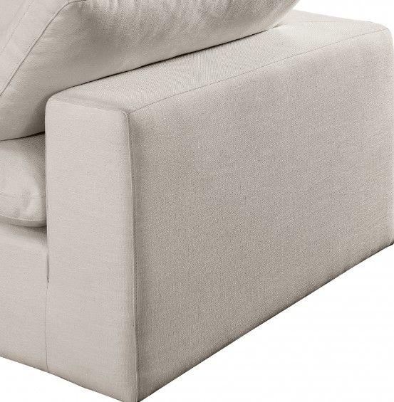 Meridian Furniture Comfy 3-Piece Beige Modular Sectional-3