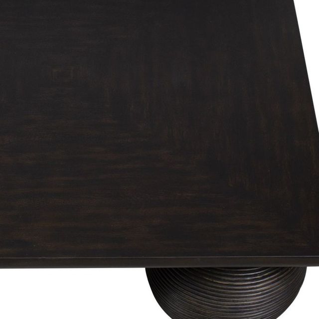 Uttermost® Kasson Distressed Black Coffee Table-4